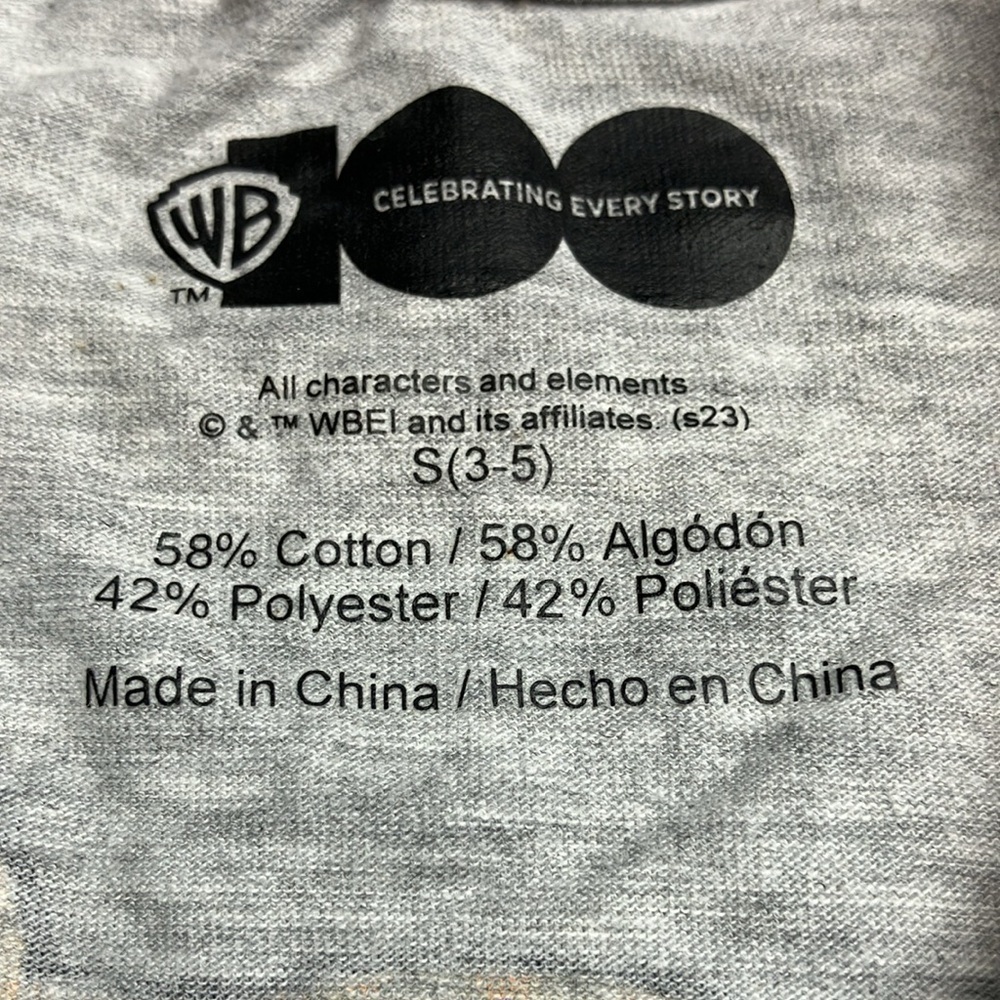 Bugs bunny/ Batman Babs /Wonder Woman short sleeve T-shirt size small (3-5)NWOT - Picture 3 of 3